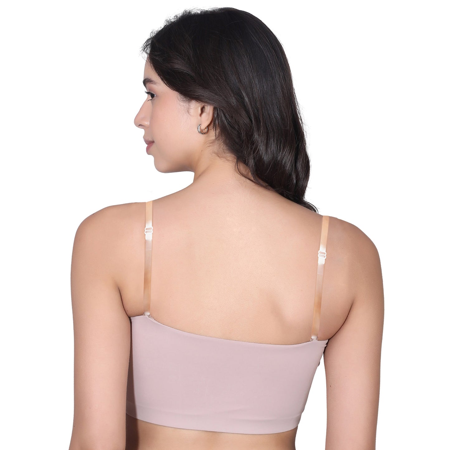 Dchica Pack of 3  ( 2 Bra Strap Extender for Backless and 1 Transparent strap )