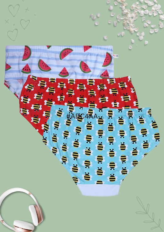 Cotton Hipster Panties | Breathable | Full Coverage | Elasticated Waistband | Assorted Colours