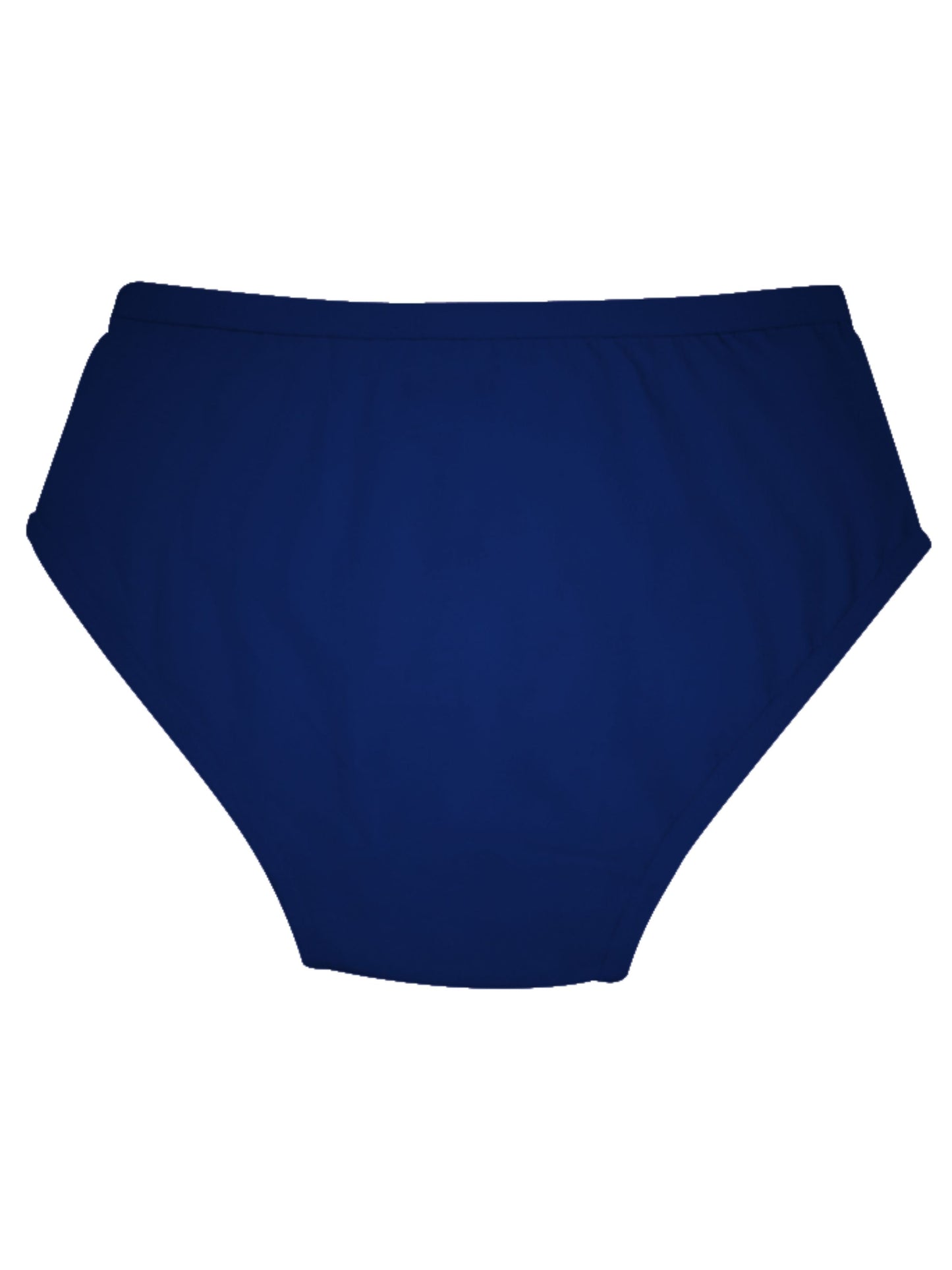 Cotton Hipster Briefs For Girl | Breathable | Elasticated Waistband | Navy Blue Solid Panties Pack Of 3