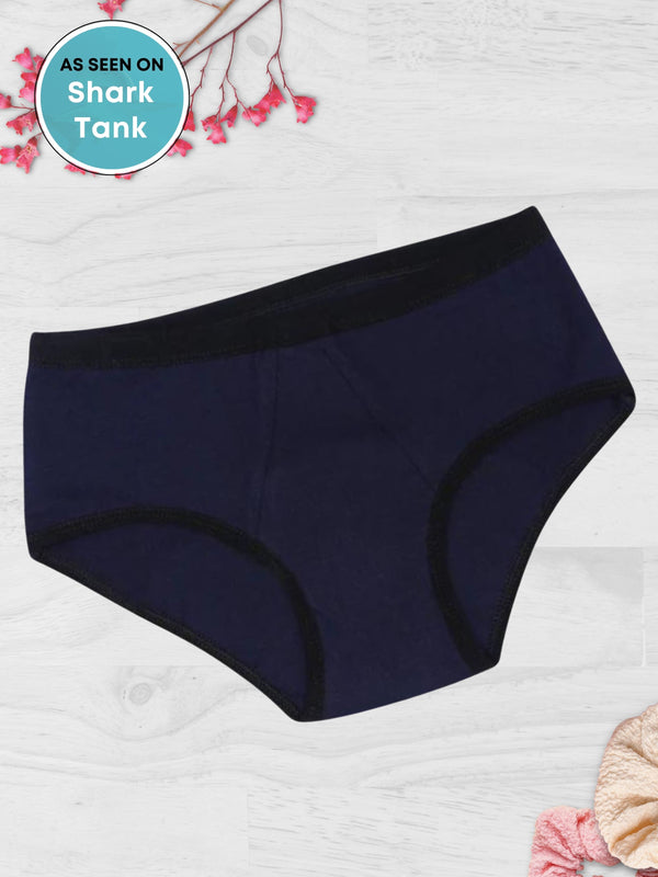 Period Panties | No Pad Needed | Rash Free | Leakproof | Reusable | Navy Blue Period Panty