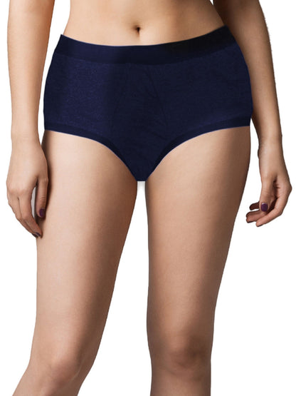 Period Panties | No Pad Needed | Rash Free | Leakproof | Reusable | Navy Blue Period Panty