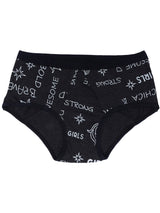 Period Panties | No Pad Needed | Rash Free | Leakproof | Reusable | Grey & Printed Black Period Panty