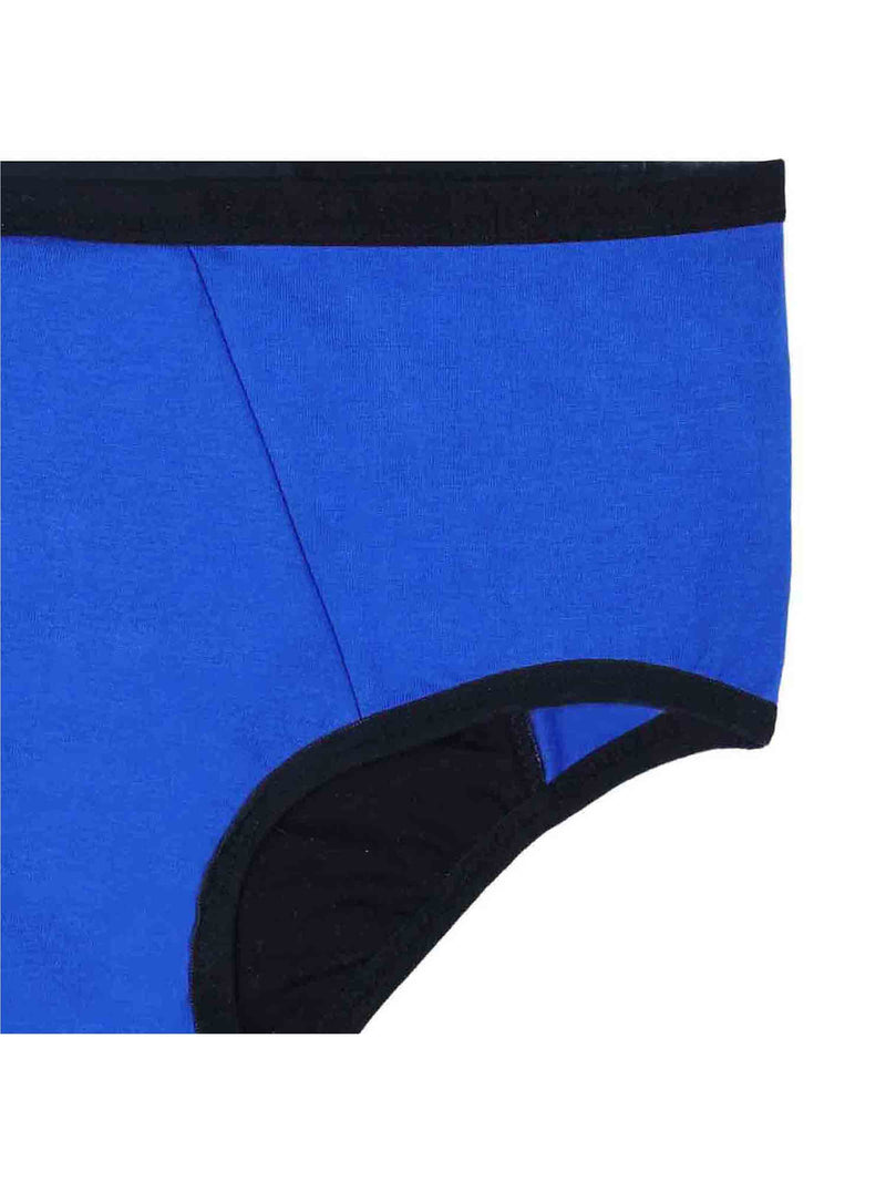 Period Panties for Young Women | No Pad Needed | Rash Free | Leakproof | Reusable | Pack of 1 Royal Blue Period Panty