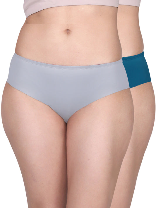 Seamless Hipster Panties | Cotton Crotch & No Visible Panty Lines | Full Coverage