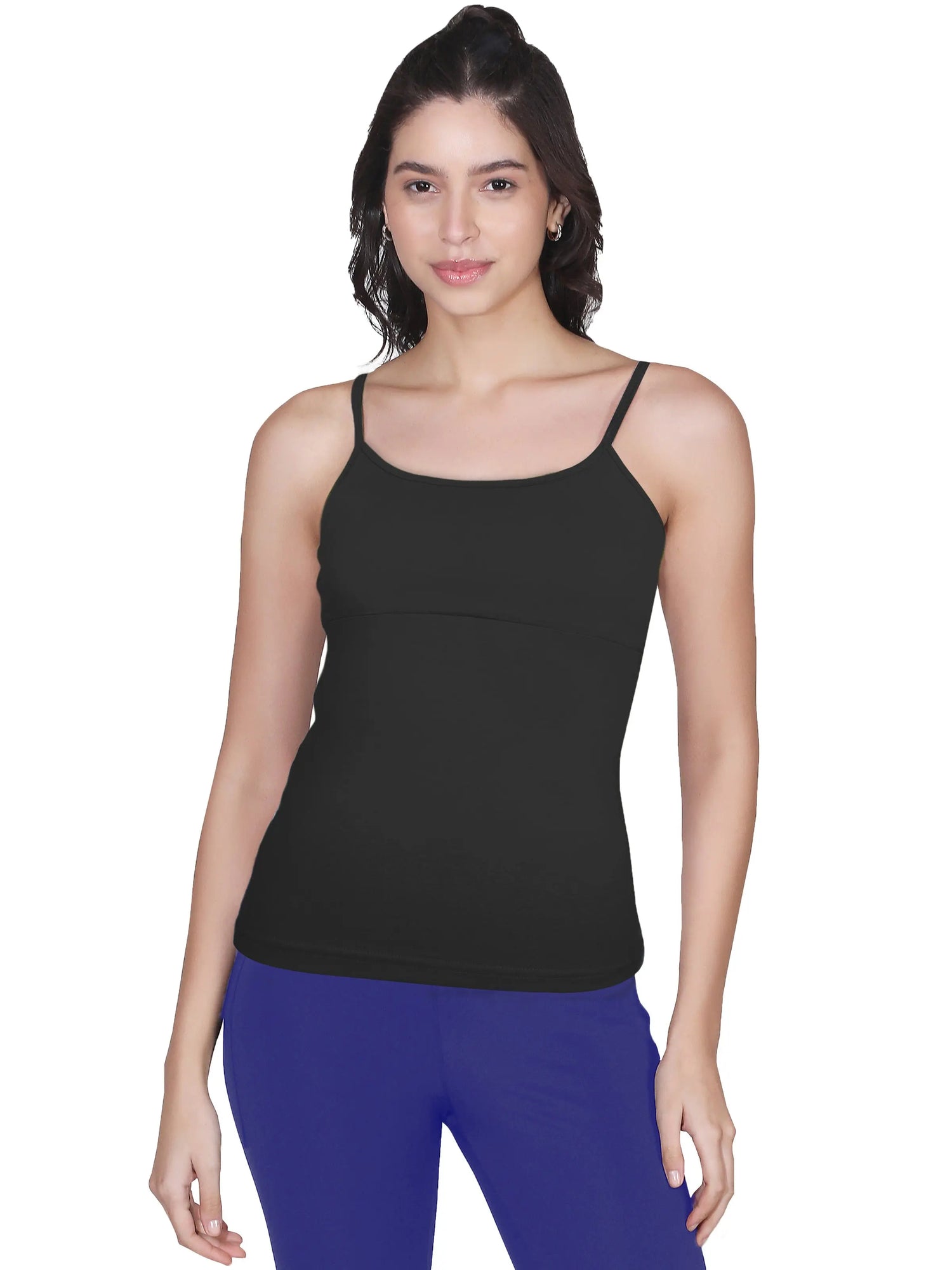 High Coverage Cotton Padded Camisole