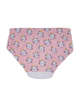 Cotton Hipster Panties | Breathable | Elasticated Waistband | Kitty & Bunny Printed Briefs Pack of 2 - D'chica